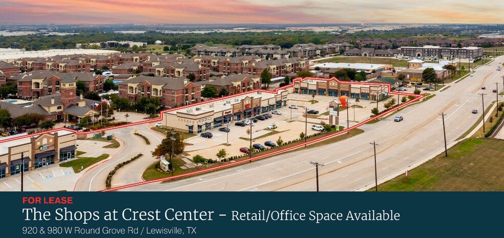 920 W Round Grove Rd, Lewisville, TX à louer - Photo principale – Image 1 sur 2