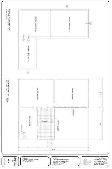 628 W Collins Ave, Orange, CA à louer - Plan de site – Image 3 sur 55