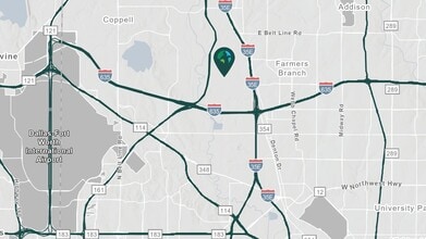 13700 Benchmark Dr, Farmers Branch, TX - Vue aérienne vue de carte
