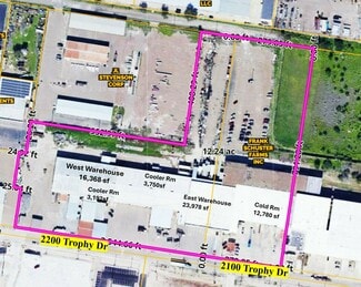 Plus de détails pour 2200 & 2100 Trophy Dr, McAllen, TX - Industriel/Logistique à vendre