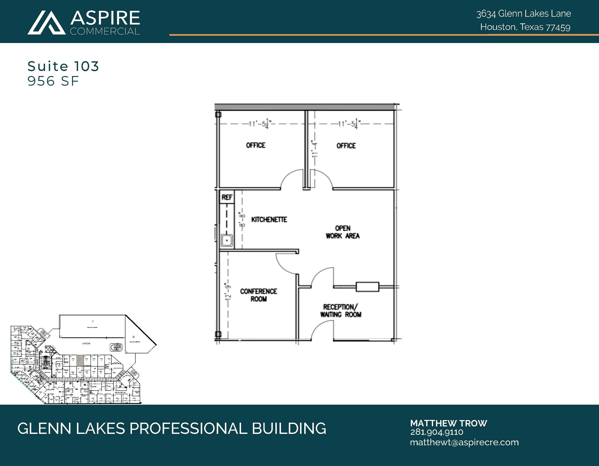 3634 Glenn Lakes Lane, Missouri City, TX à louer Plan d’étage– Image 1 sur 1