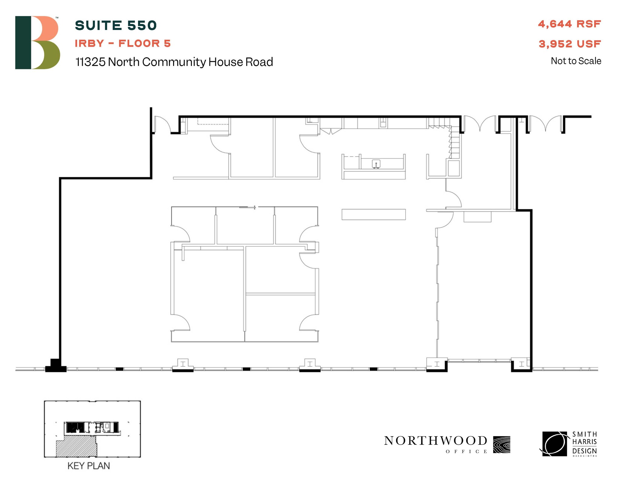 11325 N Community House Rd, Charlotte, NC à louer Plan d’étage– Image 1 sur 1