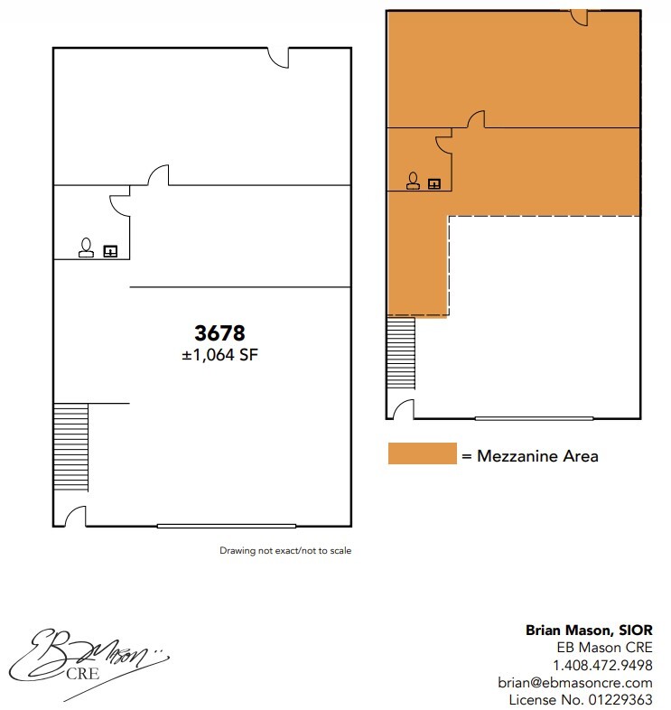 3670-3684 Bassett St, Santa Clara, CA à louer Plan d’étage– Image 1 sur 1