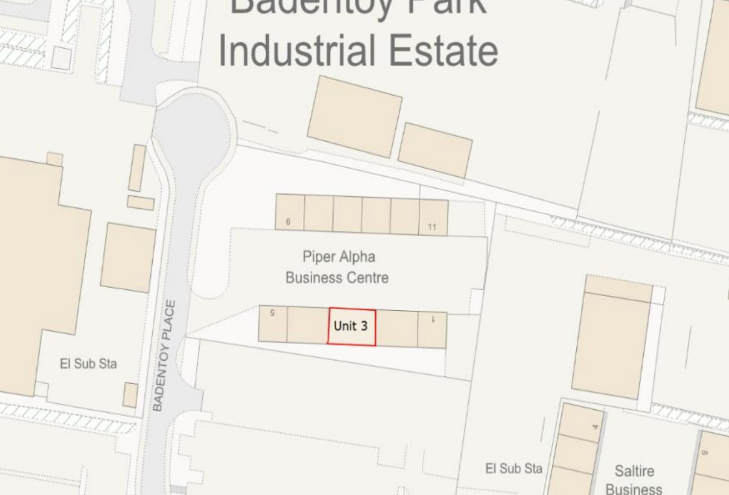Badentoy Pl, Portlethen à louer Plan de site– Image 1 sur 1
