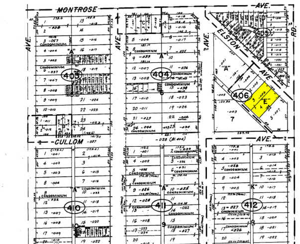 4350 N Elston Ave, Chicago, IL à louer - Plan cadastral – Image 2 sur 5