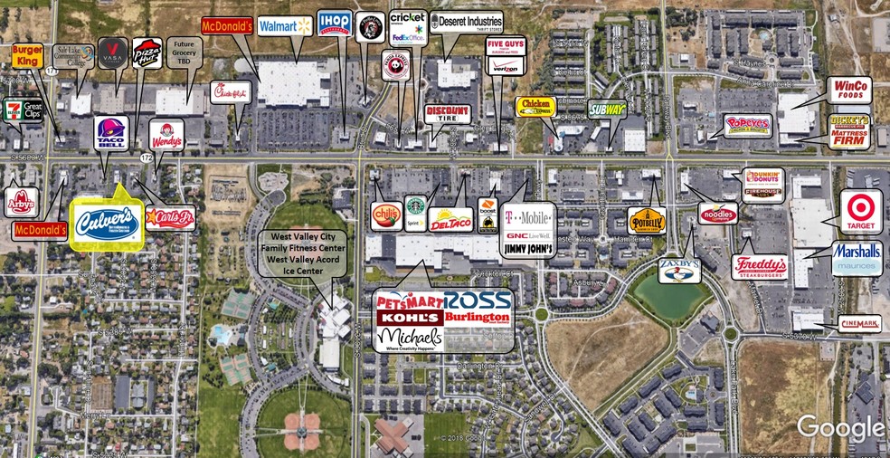 3407 S 5600 W, West Valley City, UT à louer - Aérien – Image 3 sur 7