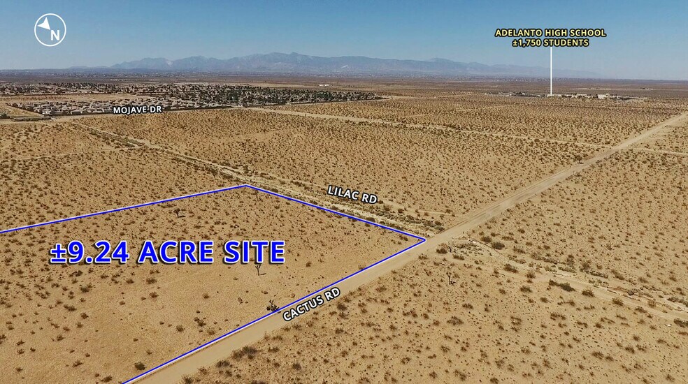 11143 Cactus Road, Adelanto, CA à vendre - Photo principale – Image 1 sur 6