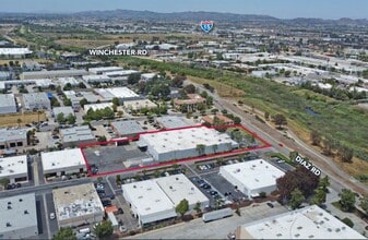 27495 Diaz Rd, Temecula, CA - Vue aérienne vue de carte