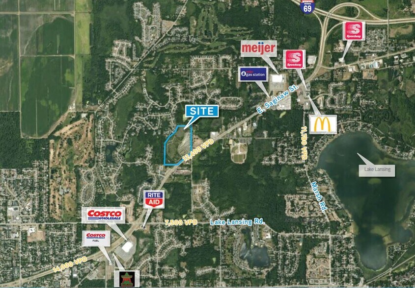 6365 Newton Rd, East Lansing, MI à vendre - Photo de l’immeuble – Image 2 sur 2