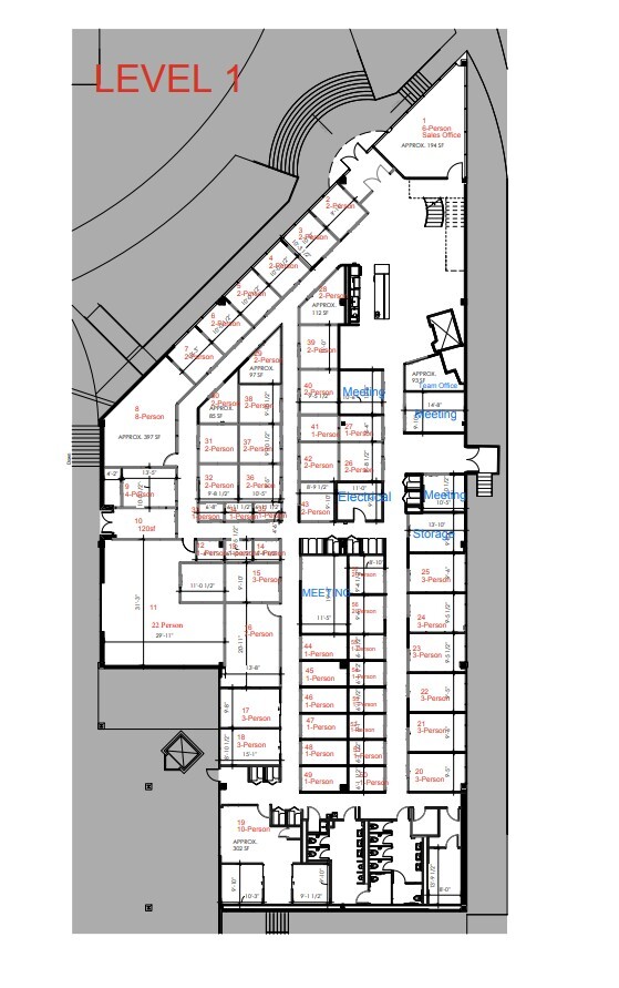 3365 Piedmont Rd NE, Atlanta, GA à louer Plan d’étage– Image 1 sur 1