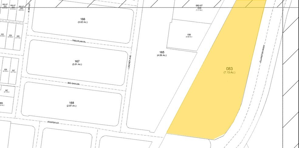 515 Foster St, Nashville, TN à louer - Plan cadastral – Image 2 sur 10