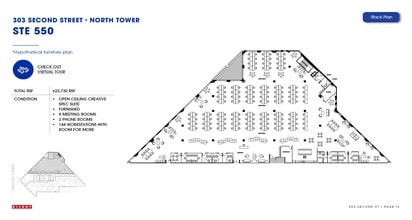 303 2nd St, San Francisco, CA à louer Plan d’étage– Image 1 sur 1