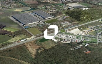 Hagondange - Vue aérienne  vue de carte