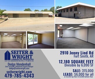 Plus de détails pour 2900 Jenny Lind Rd, Fort Smith, AR - Bureau à vendre