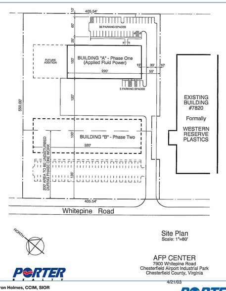 7900 Whitepine Rd, Richmond, VA à louer - Plan de site – Image 2 sur 2