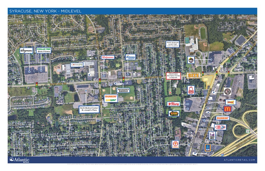 5380 W Taft Rd, Syracuse, NY à louer - Photo de l’immeuble – Image 2 sur 3