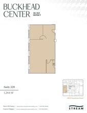 2970 Peachtree Rd NW, Atlanta, GA à louer Plan d’étage– Image 1 sur 1