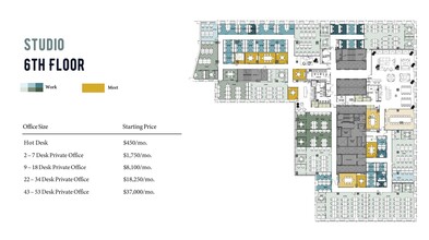 666 Third Ave, New York, NY à louer Plan d’étage– Image 1 sur 16