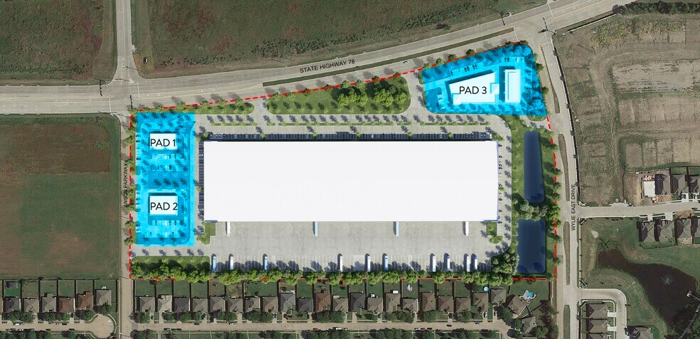 2801 N Highway 78, Wylie, TX à vendre - Plan de site – Image 1 sur 9