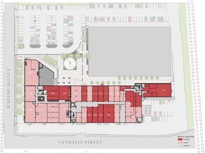 550 Vandalia St, Saint Paul, MN à louer Plan de site– Image 2 sur 2