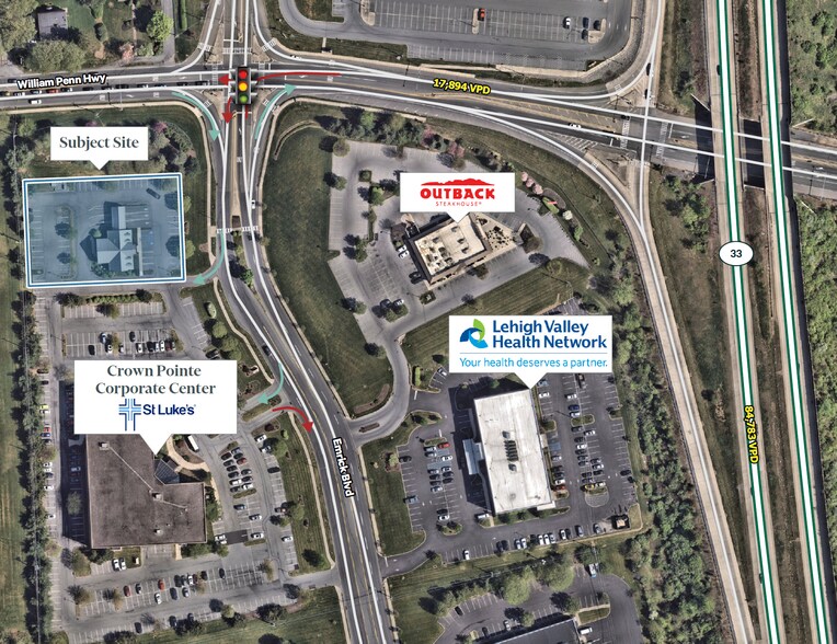 3201 Emrick Blvd, Bethlehem, PA à louer - Photo de l’immeuble – Image 2 sur 2