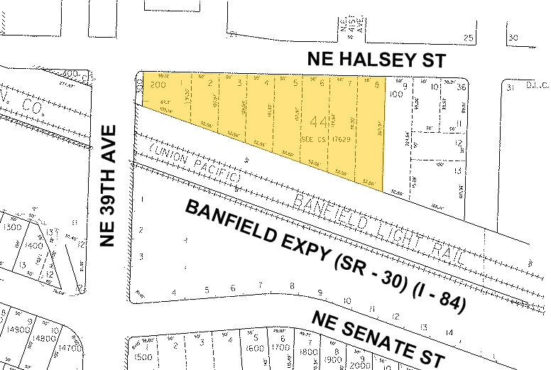 4030 NE Halsey St, Portland, OR à louer - Plan cadastral – Image 2 sur 12
