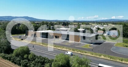 Ambérieux - VUE AÉRIENNE vue de carte