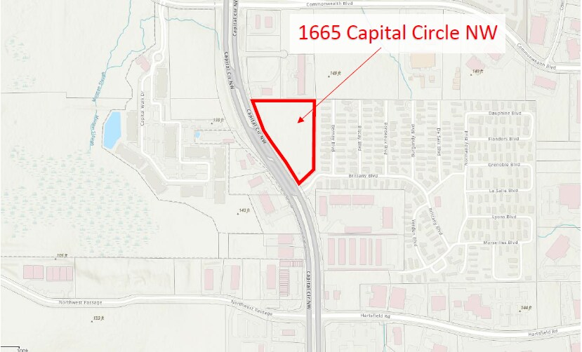 1665 Capital NW cir, Tallahassee, FL à vendre - Photo de l’immeuble – Image 2 sur 3