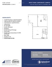 3320 W Valley Hwy N, Auburn, WA à louer Plan d’étage– Image 1 sur 2