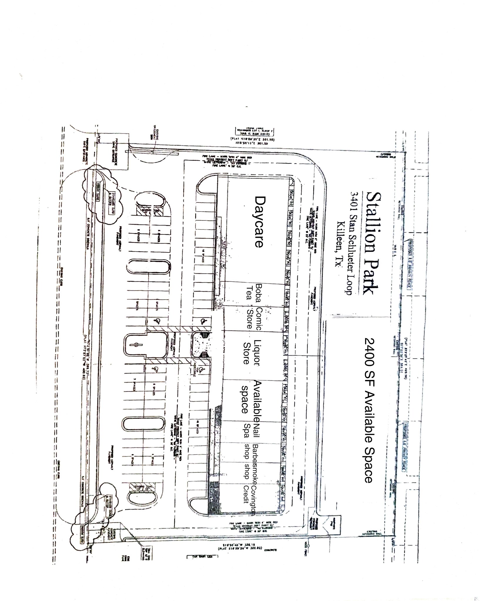 3401 W Stan Schlueter Loop, Killeen, TX à louer Plan de site– Image 1 sur 1