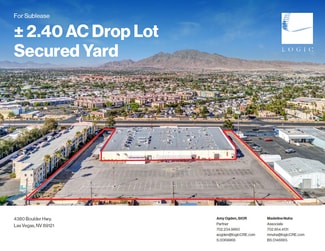 Plus de détails pour 4380 Boulder Hwy, Las Vegas, NV - Terrain à louer