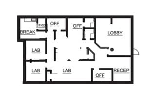 702 E Bell Rd, Phoenix, AZ à louer Plan d’étage– Image 1 sur 1