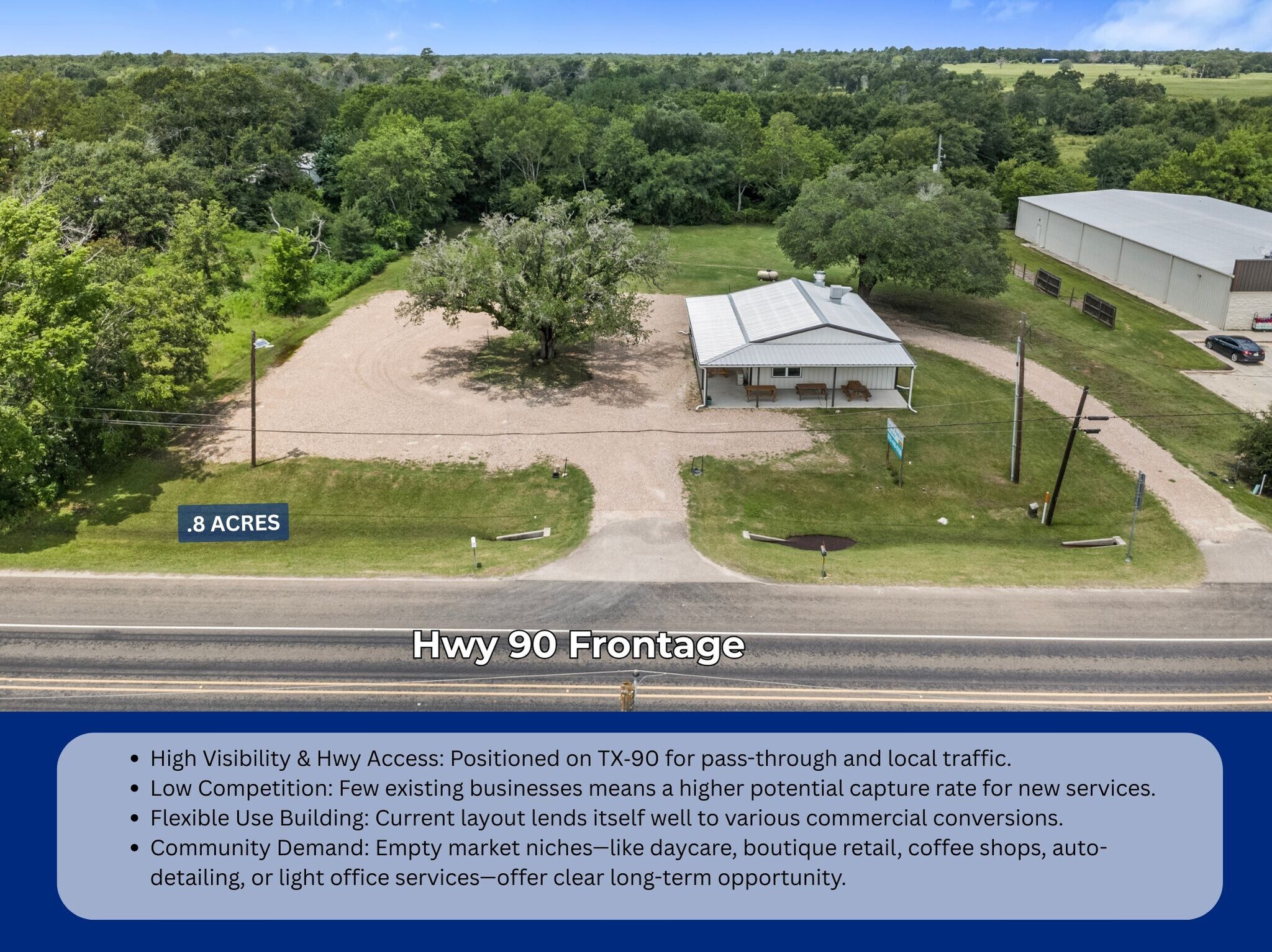 22483 TX-90, Bedias, TX à vendre Photo de l’immeuble– Image 1 sur 31