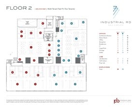 777 Industrial Rd, San Carlos, CA à louer Plan d’étage– Image 1 sur 4