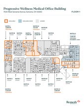 7640 Sylvania Ave, Sylvania, OH à louer Plan d’étage– Image 1 sur 2