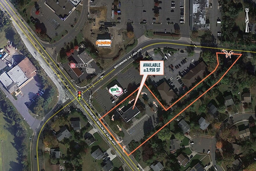 1506 Haddonfield-berlin Rd, Cherry Hill, NJ à louer - Aérien – Image 2 sur 3