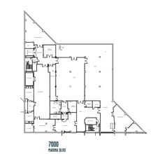 7000 Marina Blvd, Brisbane, CA à louer Plan d’étage– Image 1 sur 14