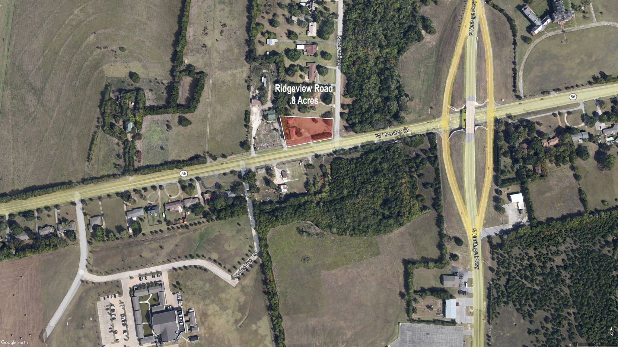 Lot 1 Ridgeview Rd, Sherman, TX à vendre Aérien– Image 1 sur 7