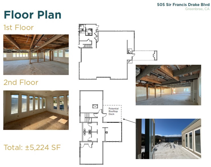 505 Sir Francis Drake Blvd, Greenbrae, CA à louer - Plan d’étage – Image 2 sur 12