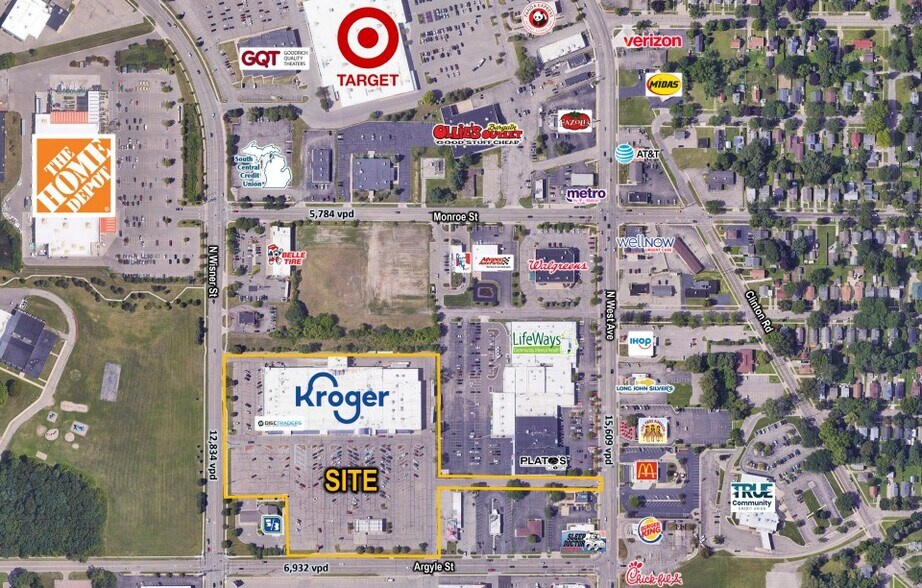 1100 W Argyle St, Jackson, MI à louer - Photo de l’immeuble – Image 2 sur 6