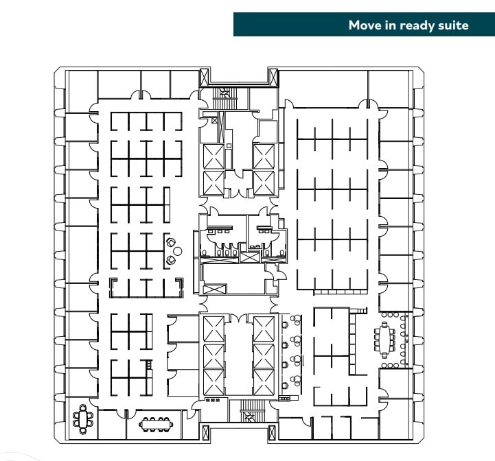 1950 Franklin St, Oakland, CA à louer Plan d’étage– Image 1 sur 1