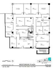 4222 Trinity Mills Rd, Dallas, TX à louer Plan d’étage– Image 1 sur 1