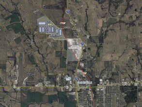 CR 1202 & 444, Gainesville, TX - Vue aérienne vue de carte - Image1