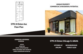 Plus de détails pour 5791 N Elston, Chicago, IL - Local commercial à vendre