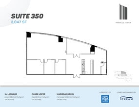 5005 Lyndon B Johnson Fwy, Dallas, TX à louer Plan d’étage– Image 1 sur 2