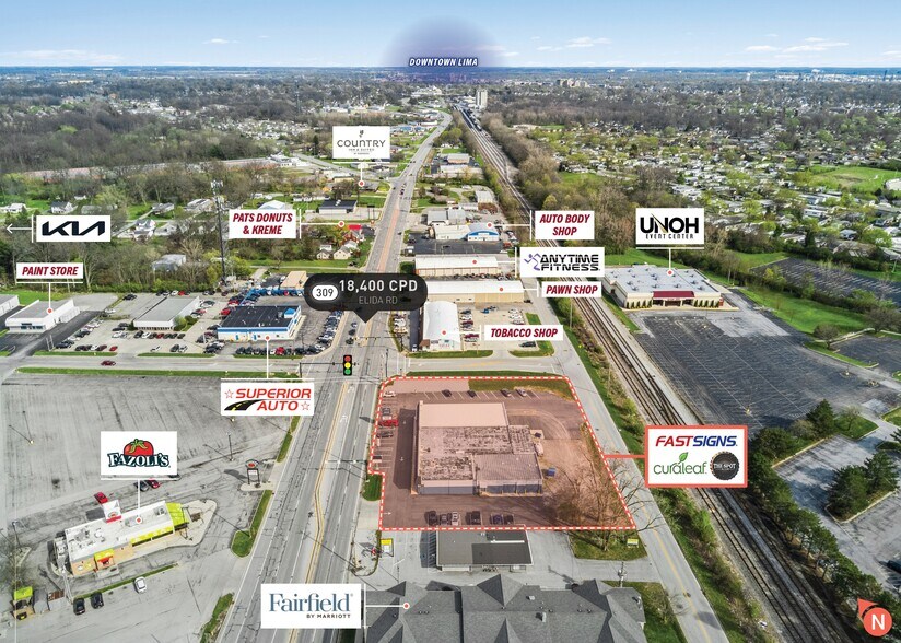 2151-2161 Elida Rd, Lima, OH à vendre - Photo de l’immeuble – Image 3 sur 6