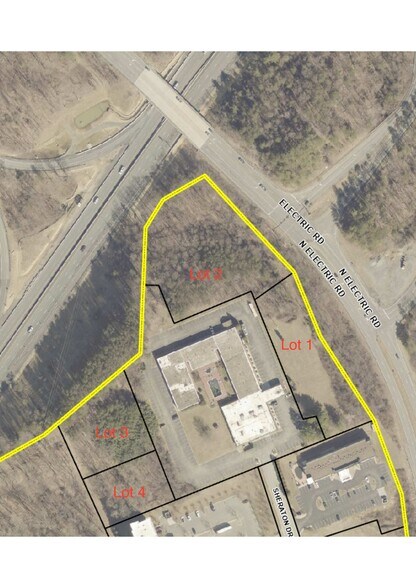 Sheraton Drive, Salem, VA à vendre - Plan de site – Image 2 sur 2