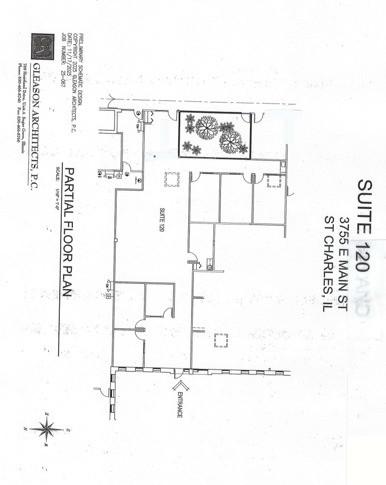 3755 E Main St, Saint Charles, IL à louer Plan d’étage– Image 1 sur 2