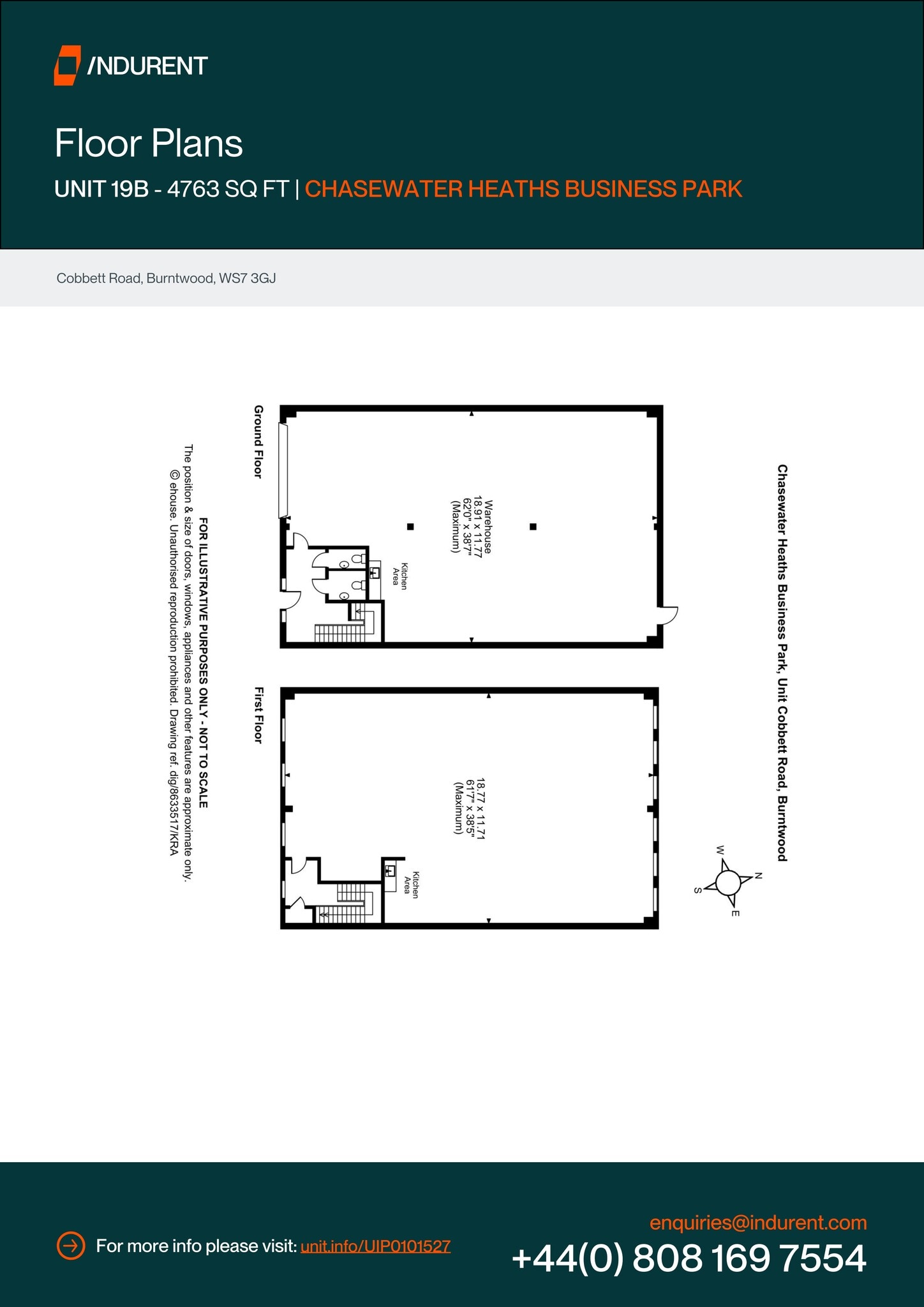 Cobbett Rd, Burntwood à louer Plan de site– Image 1 sur 1