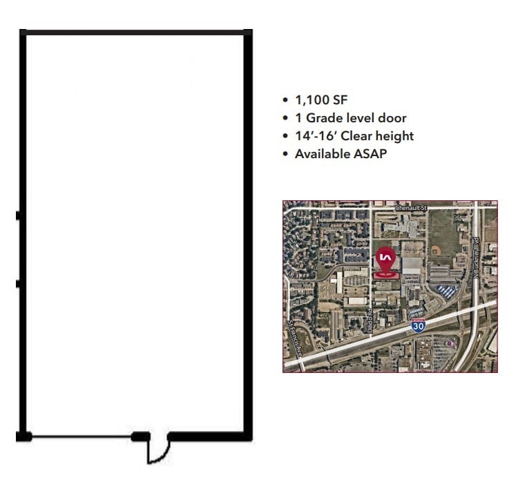 3700 Dilido Rd, Dallas, TX à louer Plan d’étage– Image 1 sur 1
